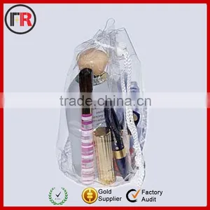 Clear Waterproof Pvc Cosmetic Bag With Low Price thumbnail-1