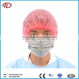 Nonwoven Doctor Disposable Sugical Hat Bouffant Mob Cap thumbnail-1
