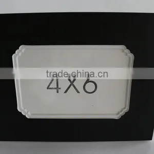 Promotional Gift Outer Size 6*8" Inner Cut 4x6" Wholesale Black Paper Frame thumbnail-1