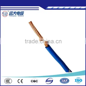 PVC Plastic Coated Copper Stranded Solid Electric Wire Cable 2.5mm 4mm 6mm 10mm thumbnail-2