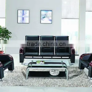 Hot Sale Leather Sofa Set Office Visitor Sofas thumbnail-6