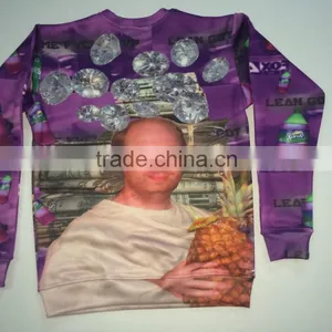 All Over 3D Printing Fashion Sweatshirts Sweater thumbnail-1