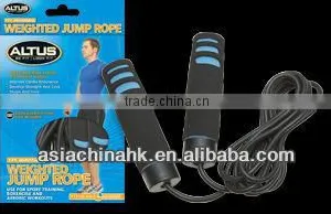 9 Ft. Adjustable Weighted Jump Rope thumbnail-1