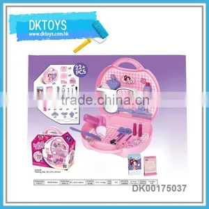 Hot Sale New Item Make Up Set Pink Suitcase Color Box Kids Toys Fun Play Item thumbnail-1