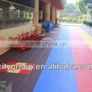 304.8*304.8*15.8mm Various Colors Anti-agging/Anti-slip/Anti-UV Kindergarten Floor Mats thumbnail-2