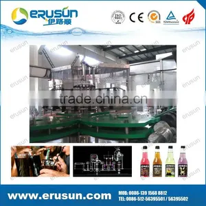 Fully Auto Glass Bottle 3 in 1 Juice Hot Filling Machine thumbnail-2