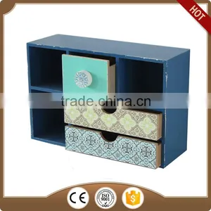 The Blue Wooden Small Treasure Chest thumbnail-3