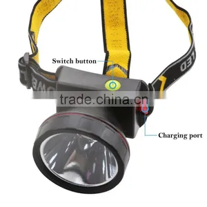 240 Lumens 2 Modes LED Headlamp 90 Degrees Adjustable Head Lamp Waterproof Rechargeable Cycling Fishing Headlight With Charger thumbnail-4