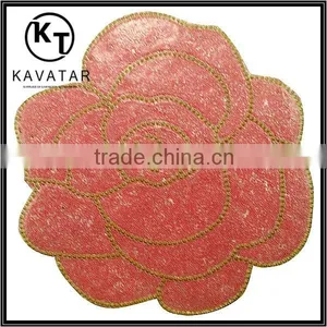 2016 New Arrival Iron on Diamond Rose /flower Patches thumbnail-2