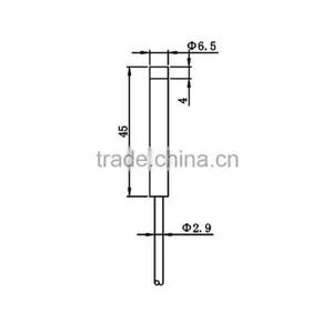 D6.5 Cable Series Non-flush DC 4-wire Inductive Proximity Sensor thumbnail-2