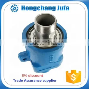 50A Ductile Iron Pipe Fitting Coolant Water Rotary Joint for Machine thumbnail-1