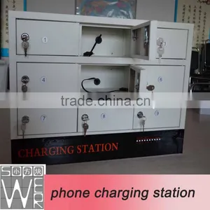9 Compartment Steel Locker Self Charging dc to ac Inverter thumbnail-6