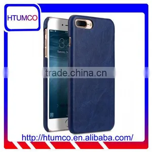 New Mini Smooth Snap Cover Blue PU Leather Case for Apple IPhone 7 Plus(5.5") thumbnail-1