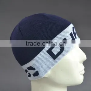 BSCI Audit 100% Acrylic Custom Winter Beanie Hat With Jacquard Logo thumbnail-5