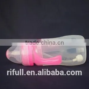 Cute Design High Quality Silicone Baby Feeder Bottle thumbnail-2