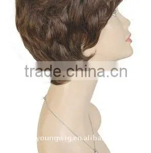 Old Ladies Short Hair Wigs for Black Women thumbnail-2