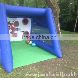 Inflatable Soccer Shoot Children Games Backyard Inflatable Football Goal Cheap Toys thumbnail-1
