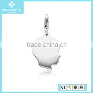 SilverJewelry Catalog My Little Boy Charm in Sterling Silver thumbnail-5