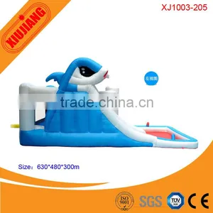 Kids Outdoor Commercial Play Castle Water Park Inflatable Pool Rental thumbnail-3