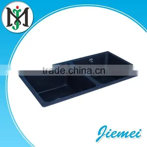 High Quality Composite Stone Quartz Kitchen Sink With Kitchen Sink Crusher thumbnail-3