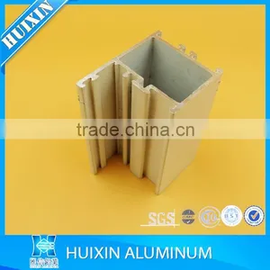 White and Cream Powder Coated Aluminium Extrusion Profile for Iraq Market thumbnail-2