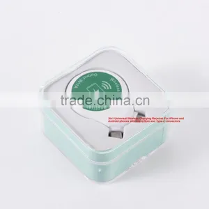 3-in-1 Qi Standard Wireless Charging Receiver For All Phones Models With 8-pin, Micro 5 Pin And Type-C Connectors thumbnail-6