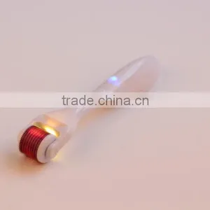 Multi-Color Led Vibration Massage Derma Roller With Replaceable Roller Tip thumbnail-6