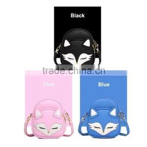 Mini Cute Fox Bag Messenger Bag Girl Student Fashion Cute Single-shoulder Bag Women Handle Handbag Shoulder Bag thumbnail-5