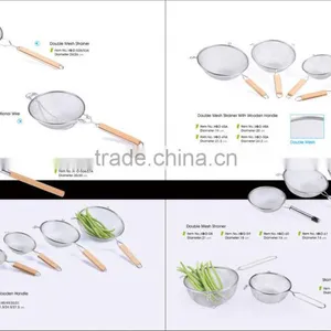 Stainless Steel Mesh Strainer Set thumbnail-4