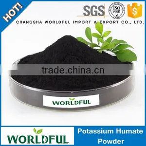 Natural Organic Fertilizer Potassium Humate Super Powder With High Water Solubility 100% Potassium Humate thumbnail-1