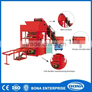 QTJ4-26 Low Price Manual Lime Brick Making Machine thumbnail-1