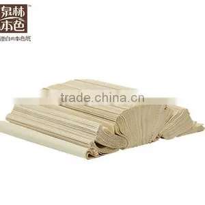 Virgin Wheat Straw Pulp Wholesale Embossed Paper Hand Towel thumbnail-3