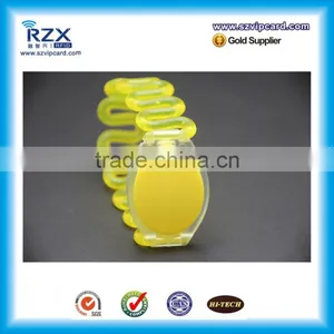 Full Color ABS ISO14443A Chip Passive 13.56Mhz Wristband thumbnail-1