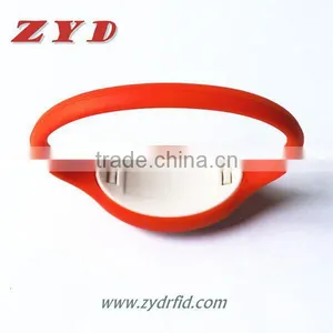 HOT SELLING RFID NFC Tag Cheap Silicone Wristbands With NTag203/NTag213 thumbnail-4