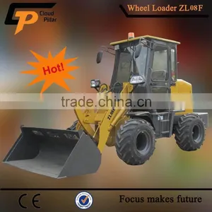 Wheel Loader ZL08F With Snow Bucket and Snow Blade thumbnail-1
