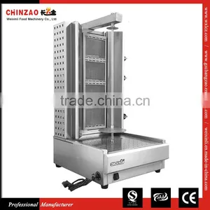 4 Burners LPG Gas Shawarma Machine Kebab Making Machine Grill Snack Machine thumbnail-4