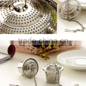 2 Set of Stainless Steel 304 Tea Infuser Cup With 2 Bottom Trays + 1 Tea Spoon thumbnail-6