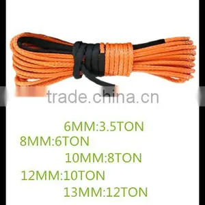 XINSAILFISH 7MM * 15M 11400 LBS Synthetic Winch Rope For 4WD/ATV/UTV/SUV thumbnail-5