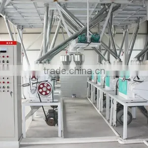 30T of Wheat/MAIZE Flour Mill Machine Complete Plant thumbnail-1