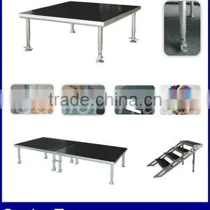 Portable dj Stage Wooden Stage Portable Used Mobile Stage thumbnail-1