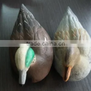 OEM Blow Molding Plastic Female and Male Duck Decoys thumbnail-1