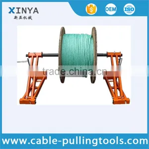 4 Tonne Scissor Lift Cable Drum Jacks Cable Drum Stand for Medium Sized Drums thumbnail-2