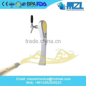 China Manufacturer Unique Style Polished Brass Beer Tower Dispenser for Hotel thumbnail-2