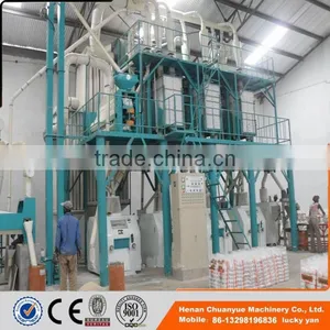 30tpd., 50tpd, 100tpd European Standard Wheat Flour Mill for Fine Wheat Flour thumbnail-1