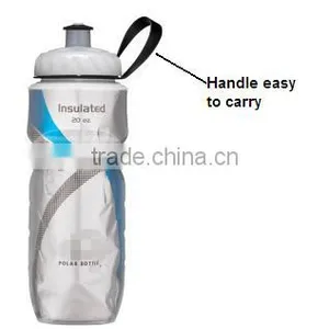 Insulated Water Bottle (650ml 22 Oz) - 100% BPA-Free Water Bottle thumbnail-2