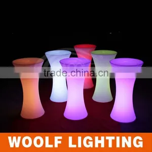 Hotsales Cheap Cocktail Table Illuminated LED Club Furnishing thumbnail-4