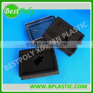 Black Flock Tray PS Flocking Tray With Plastic Box thumbnail-2
