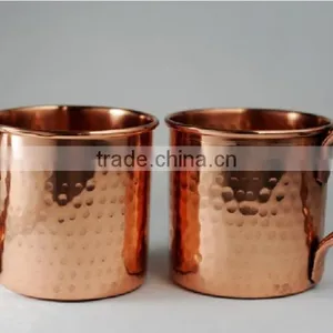 Copper Moscow Mule Mug, Pure Copper Mule Mug, Copper Beer Mug thumbnail-3