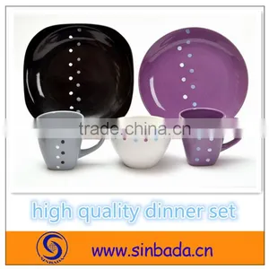 HIGH QUALITY CERAMIC DINNER SET thumbnail-1