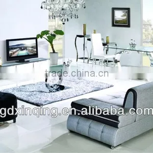 C286 Living Room Furniture Glass Top Cheap Coffee Table thumbnail-2